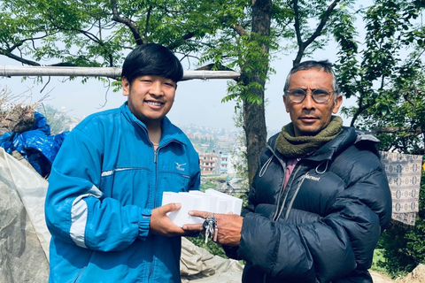 Distrubuting Tamang Audio Bible  