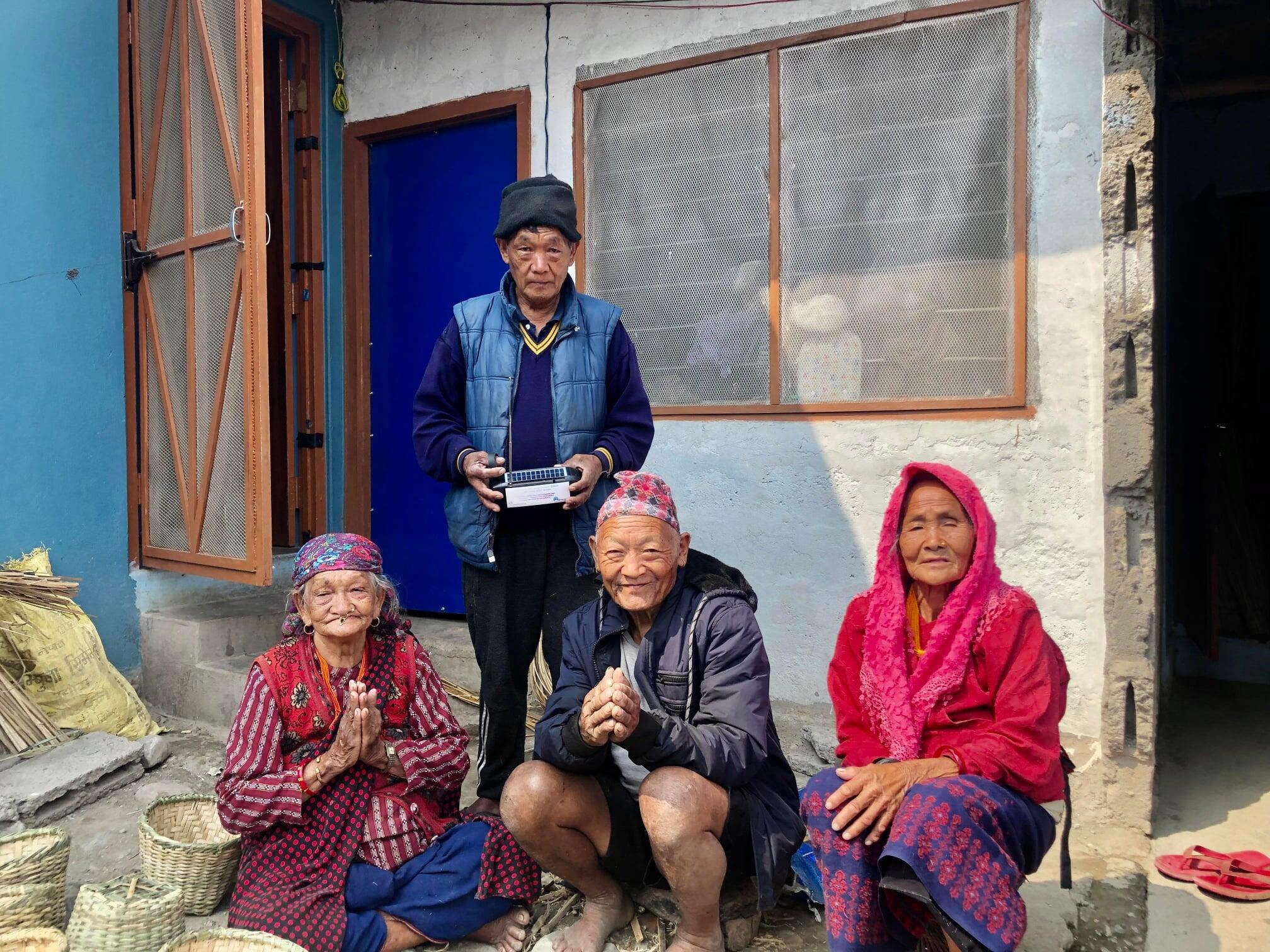 तामाङ अडियो बाईबल वितरण लबा